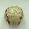 Jackie Robinson Willie Mays 1954 All Star Game Team Signed Baseball JSA COA