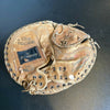 Randy Hundley Signed 1960's Game Model Baseball Glove Chicago Cubs JSA COA