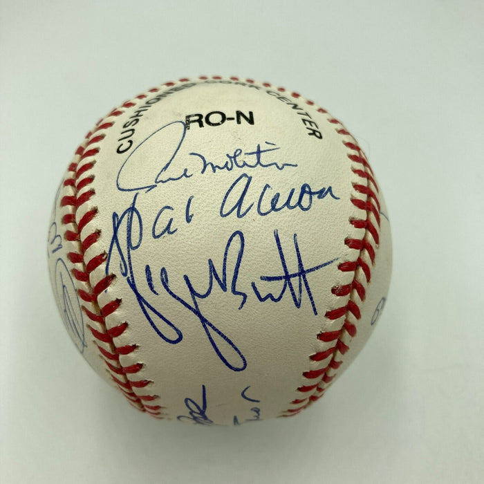 3,000 Hit Club Signed Baseball 13 Sigs Willie Mays Hank Aaron Stan Musial JSA