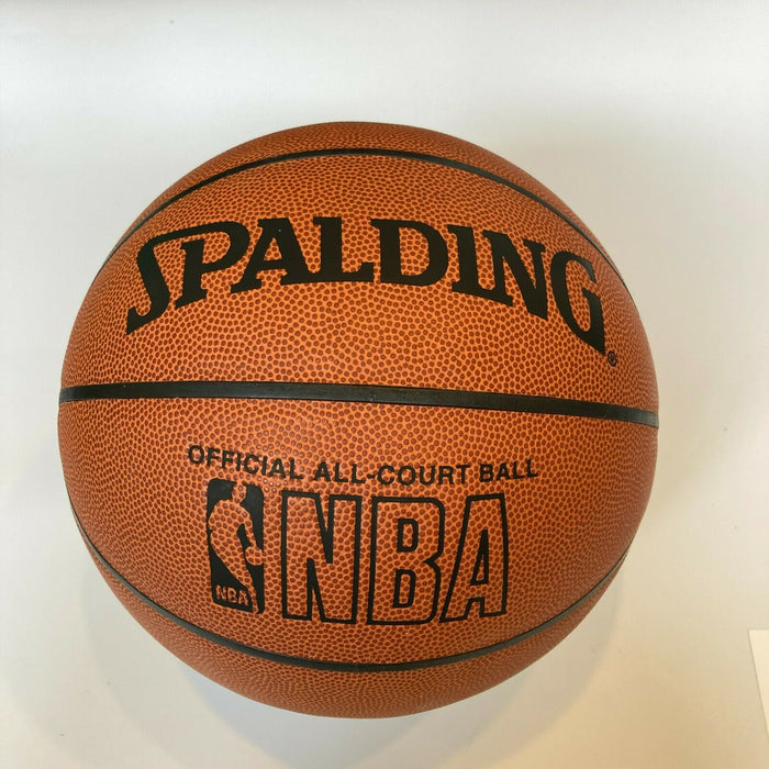 RARE Kobe Bryant Signed Spalding Official NBA Game Basketball JSA COA