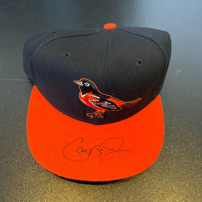 Cal Ripken Jr. Signed Authentic Baltimore Orioles Game Model Baseball Hat JSA