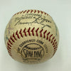 Willie Mays 1954 New York Giants World Series Champs Team Signed Baseball PSA