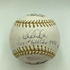 Derek Jeter 2004 First Gold Glove Signed Heavily Inscribed Baseball Steiner COA