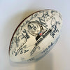 2010 Pro Bowl Team Signed Football 40 Sigs Drew Brees Matt Ryan JSA COA