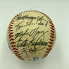 1983 Baltimore Orioles World Champions Team Signed Baseball Cal Ripken JSA