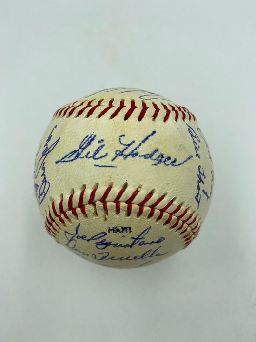 Stunning Tom Seaver Rookie Era 1968 New York Mets Team Signed Baseball JSA COA