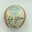 Vintage Red Faber Joe Mccarthy Ted Williams Hall Of Fame Signed Baseball JSA COA