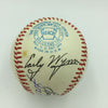 Vintage Red Faber Joe Mccarthy Ted Williams Hall Of Fame Signed Baseball JSA COA