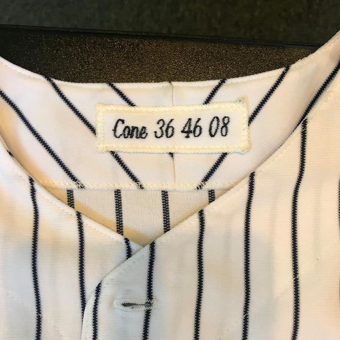 David Cone #44 - Game Used Old Timers Day Jersey - 8/27/22