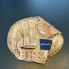 Larry Yogi Berra Signed 1950's Game Model Catchers Mitt Glove Beckett COA