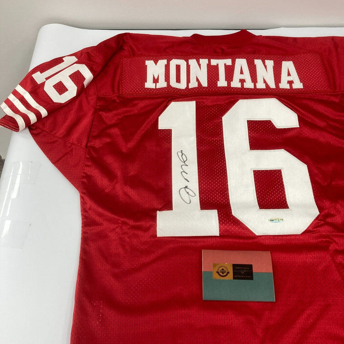 Joe Montana Signed Authentic San Francisco 49ers Game Jersey UDA Upper Deck COA