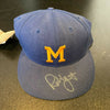 Robin Yount Signed Authentic Milwaukee Brewers Game Model Hat With JSA COA