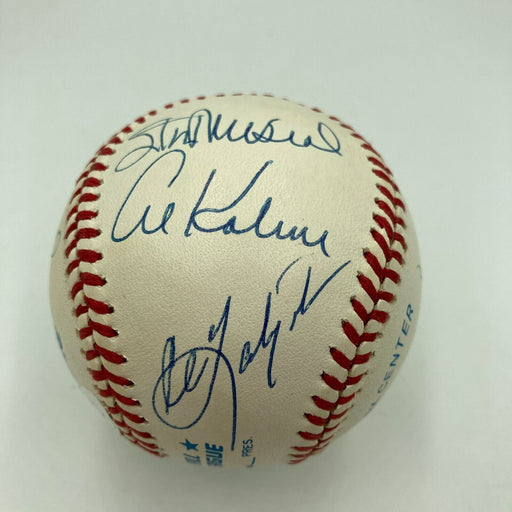 3,000 Hit Club Signed Baseball 8 Sigs Willie Mays Hank Aaron Stan Musial JSA COA