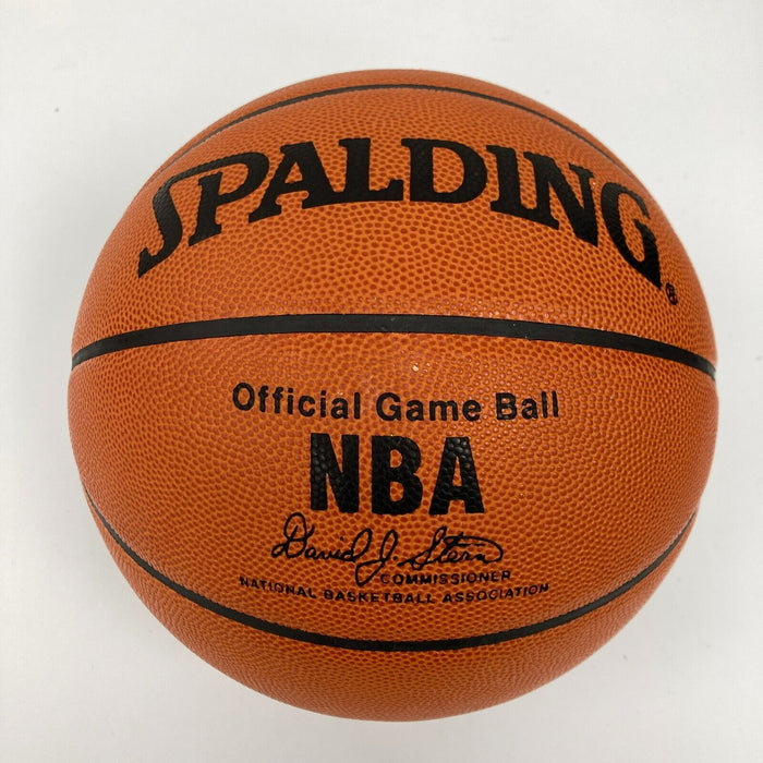 Dennis Rodman Signed Spalding Official NBA Game Issued Bulls Basketball JSA COA