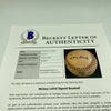 Mickey Lolich Signed Career Save No. 3 Final Out Game Used Baseball Beckett COA