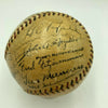 1933 New York Giants World Series Champs Team Signed Baseball Mel Ott JSA COA