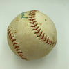 Extremely Rare Wahoo Sam Crawford Single Signed Baseball Dec. 1968 HOF JSA COA