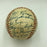 1957 Chicago White Sox Team Signed Autographed Baseball With Nellie Fox