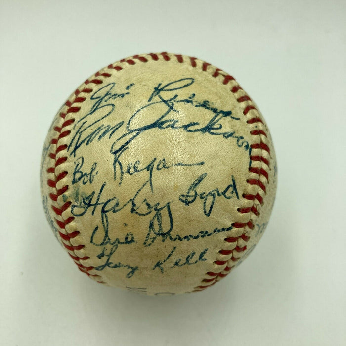 1957 Chicago White Sox Team Signed Autographed Baseball With Nellie Fox
