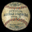 Earliest Known Ty Cobb Single Signed 1912 American League Baseball JSA COA