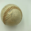 Rare 1943 New York Yankees World Series Champs Team Signed Baseball JSA COA