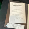 John Travolta Signed Autographed Vintage Picture Postcard Book JSA COA