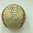 1969 HOF Induction Signed Baseball Pie Traynor Max Carey Sam Rice Grove JSA COA