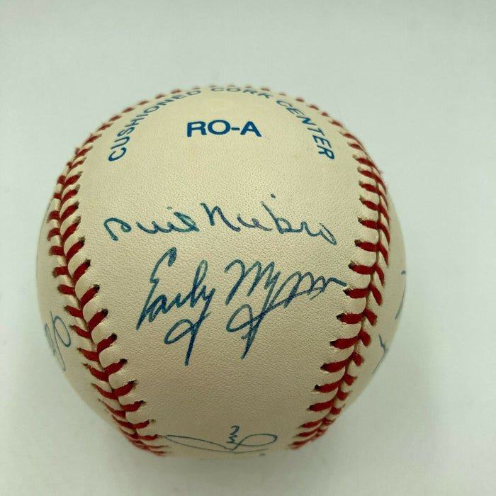 Nolan Ryan Tom Seaver 300 Win Club Signed Baseball With JSA COA