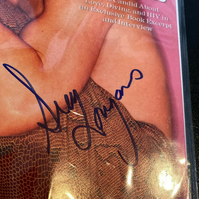 Greg Louganis Signed Autographed Vintage Out Magazine