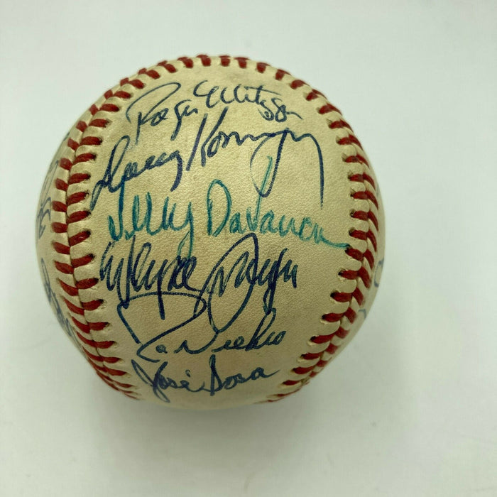 1975 Houston Astros Team Signed Official American League Baseball PSA DNA COA