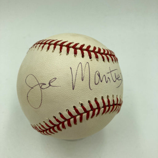 Joe Mantegna Signed Major League Baseball Movie Star JSA COA