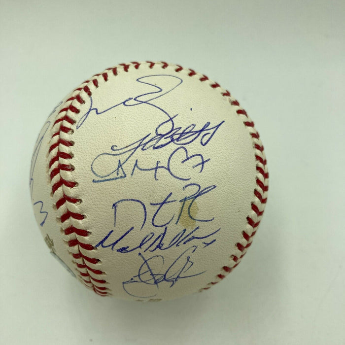 2007 Boston Red Sox World Series Champs Team Signed W.S. Baseball Steiner COA