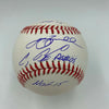 Beautiful Craig Biggio & Jeff Bagwell Houston Astros HOF Signed Baseball JSA COA