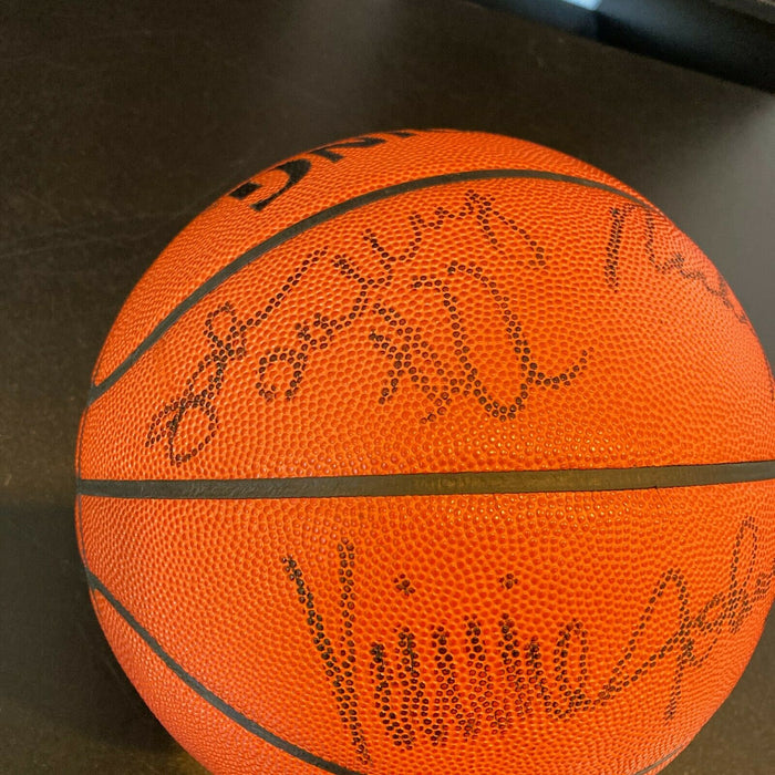 1987-88 Detroit Pistons Eastern Conference Champs Team Signed NBA Basketball JSA