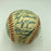 1952 Chicago White Sox Team Signed Autographed Baseball With Nellie Fox