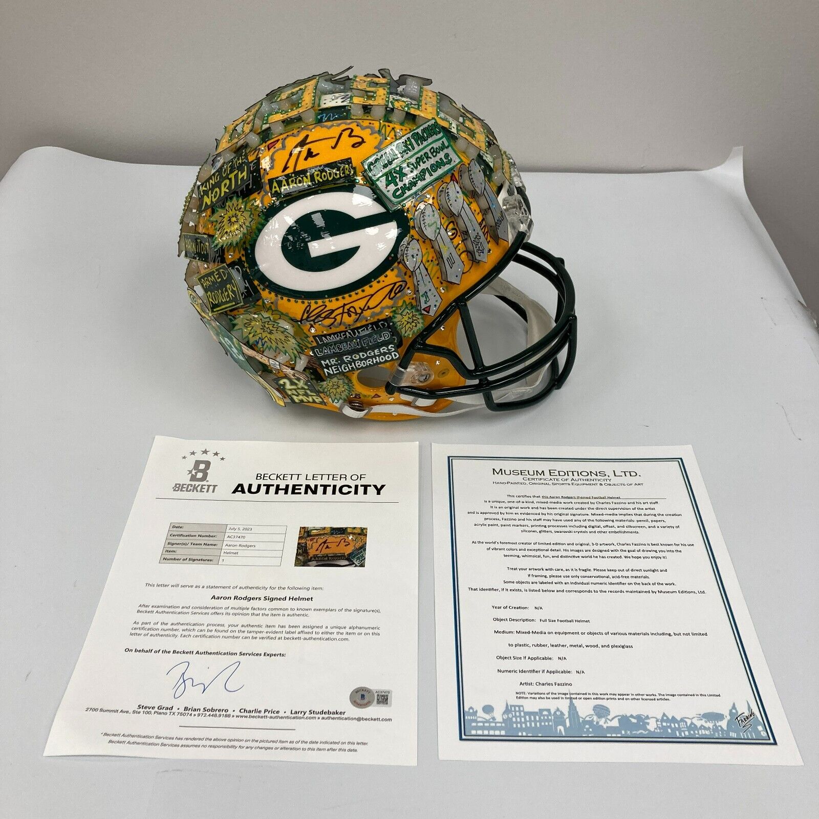 Beautiful Aaron Rodgers Signed Charles Fazzino Pop Art Green Bay ... Image Aaron Rodgers image beautiful image beautiful - Beautiful Aaron Rodgers Signed Charles Fazzino Pop Art Green Bay ...