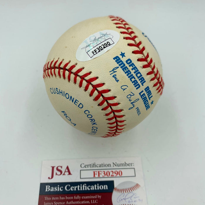 Larry Doby "First Black Player In American League 7-5-1947" Signed Baseball JSA