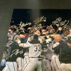 2005 Chicago White Sox World Series Champs Team Signed 16x20 Photo With JSA COA