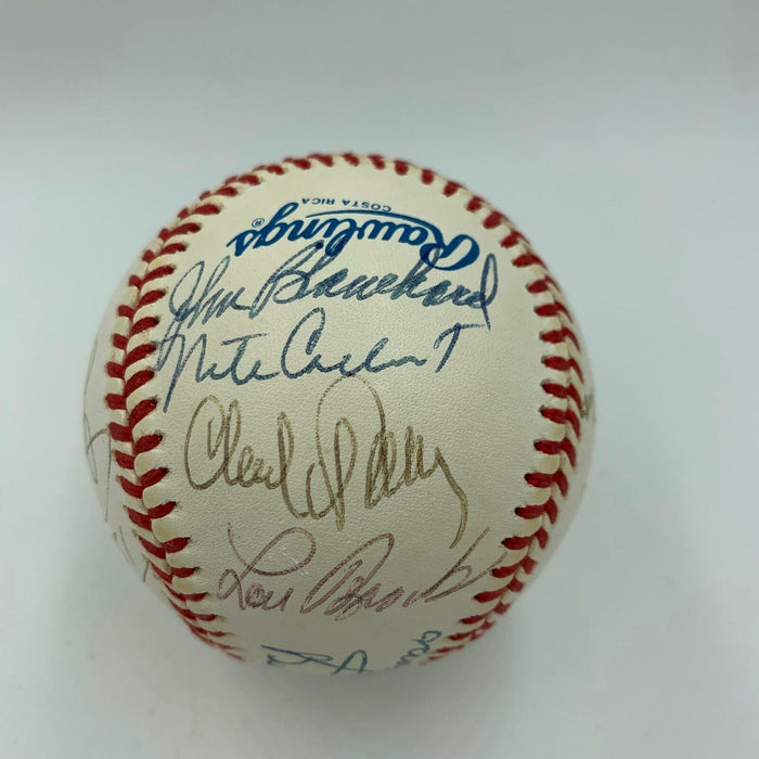 Baseball Legends and Hall Of Famers Multi Signed American League Baseball
