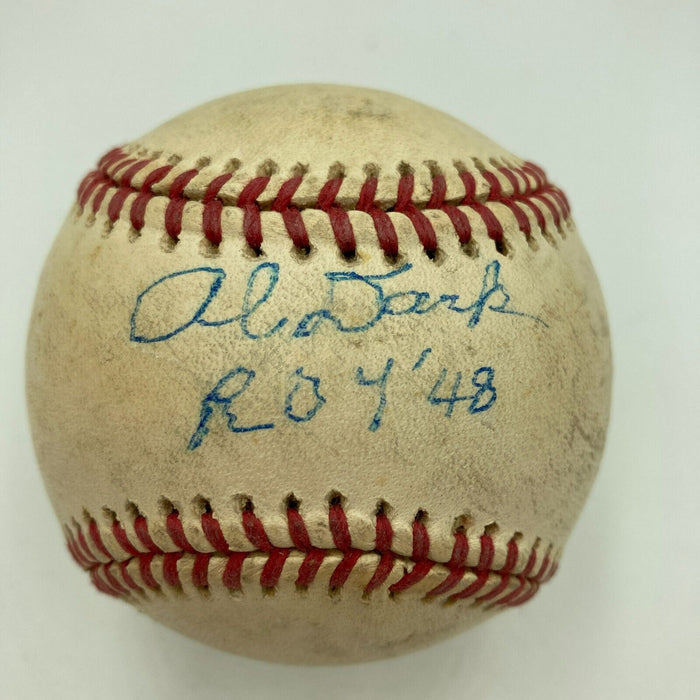 Al Dark 1948 Rookie Of The Year Signed Official National League Baseball