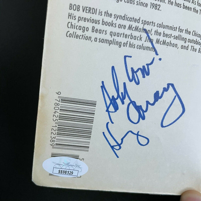 Harry Caray Signed Autographed Holy Cow Book With JSA COA
