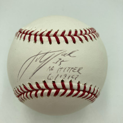 Justin Verlander "No Hitter June 12, 2007" Signed Inscribed MLB Baseball JSA COA