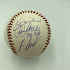 Chicago Cubs Legendary Pitchers Signed Baseball Maddux Zambrano Fanatics COA