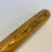 Willie Mays Ernie Banks Hall Of Fame Multi Signed Baseball Bat With JSA COA