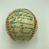 1952 Chicago White Sox Team Signed Autographed Baseball With Nellie Fox