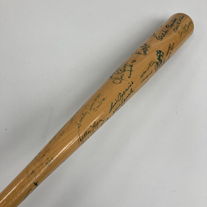 Rare Latin American Legends Multi Signed Baseball Bat 30+ Sigs JSA COA