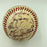1980's Atlanta Braves Team Signed Autographed Official National League Baseball