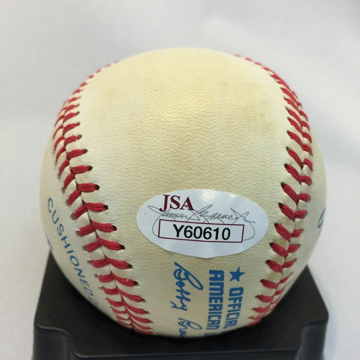 Ted Williams Signed Autographed American League Baseball JSA COA #Y60610