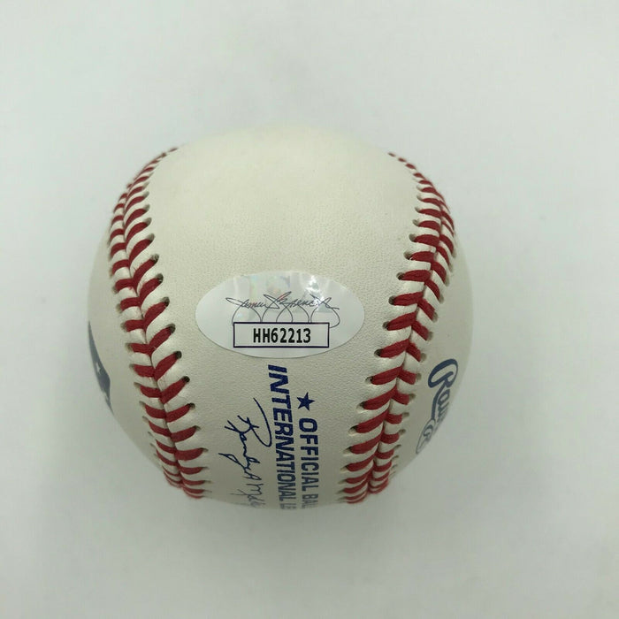 Phil Mickelson Single Signed Rawlings Baseball With JSA COA PGA Golf Legend