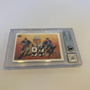 1991-92 Upper Deck Wayne Gretzky Signed Hockey Card BGS Beckett Certified